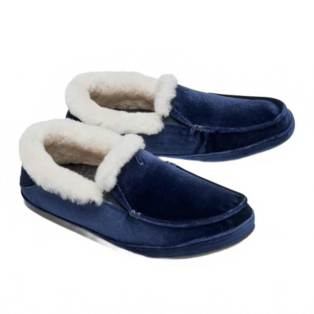 NEW OLUKAI women's kuuna lanui shoes in trench blue/trench blue